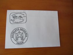 Stamped envelopes (by school students)