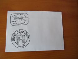 Enveloppes timbrées ( des élèves de l’école) 