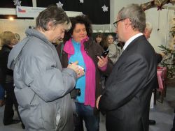 Interview de Jozef Senko par des journalistes locaux