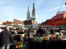 L’un des marchés de la ville, très animé