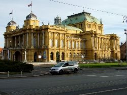 The opera house, dating from the time of the Austro-Hungarian Empire