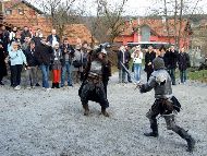Un combat de chevalerie très apprécié