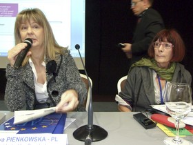 Boguslawa Pienkowska et Annie Collinet  