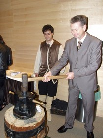 Antun Perusina en pleine action de frappe !  