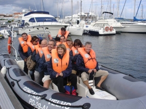  AEHT-Team off for a nice whale-watching