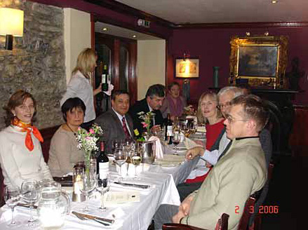 Exquisite dinner at Foley’s Restaurarnt, Killarney