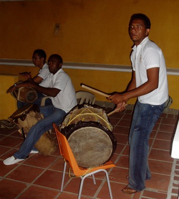Concert of cumbia given on ‘gaita’ instruments 