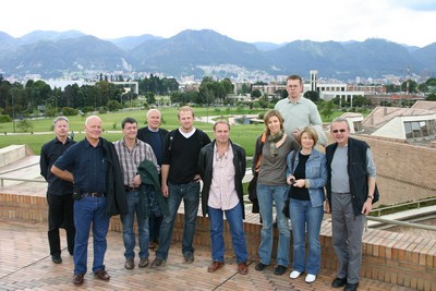 On top of the Biblioteca Virgilio Barco 